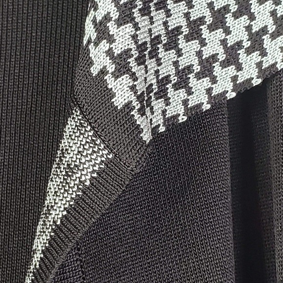 Misook Womens Long Line Jacket Sweater Cardigan Size 2X Black Long Sleeve - Picture 4 of 7